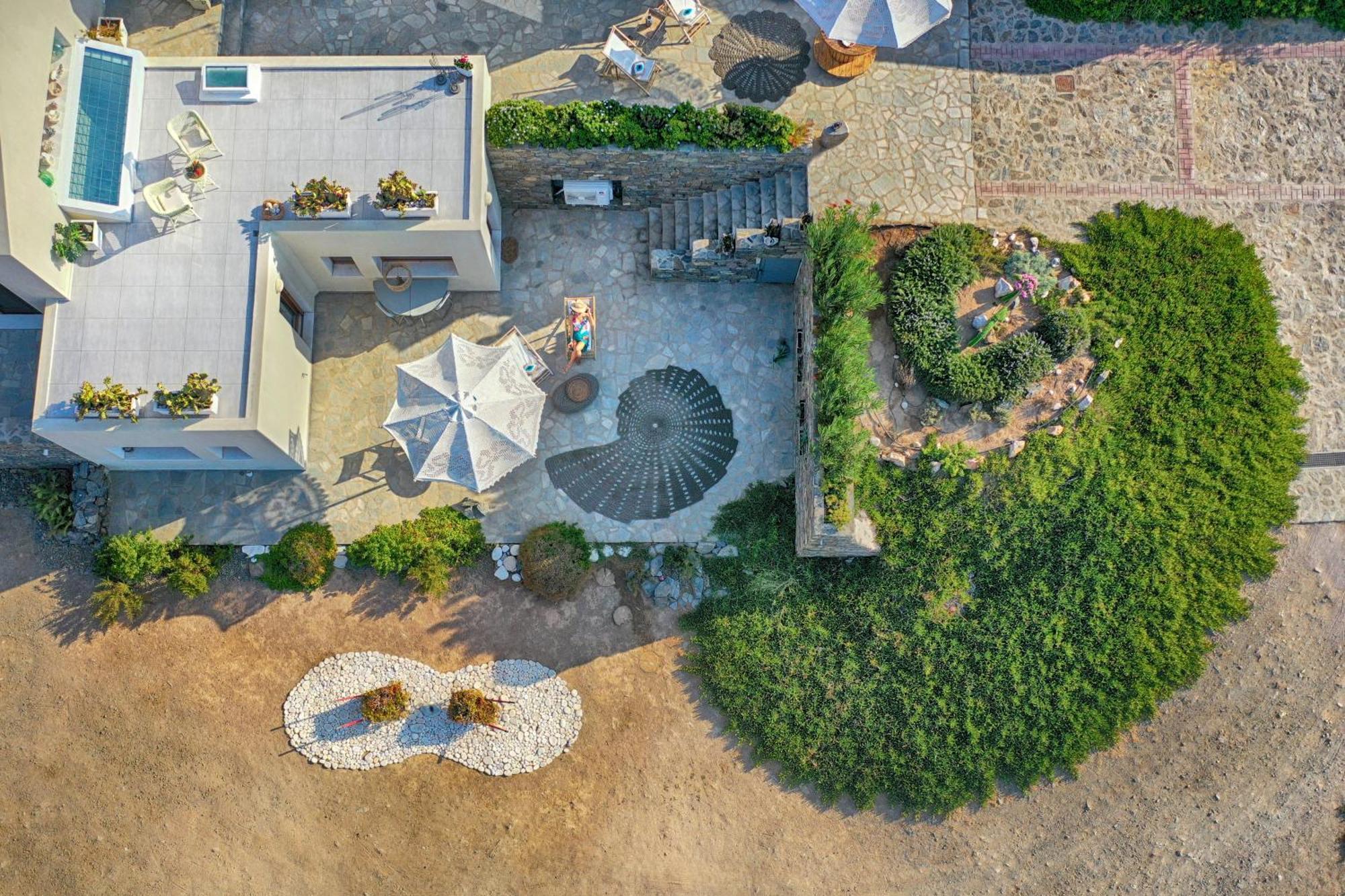 Villa Marenosta Ermoupoli Bagian luar foto